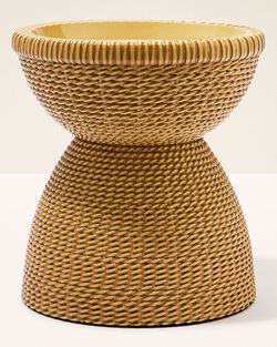 Đế Nến 3 Bấc Woven Pedestal 3-Wick Candle Holder image number null