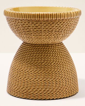 Đế Nến 3 Bấc Woven Pedestal 3-Wick Candle Holder 3-Wick Candle Holder