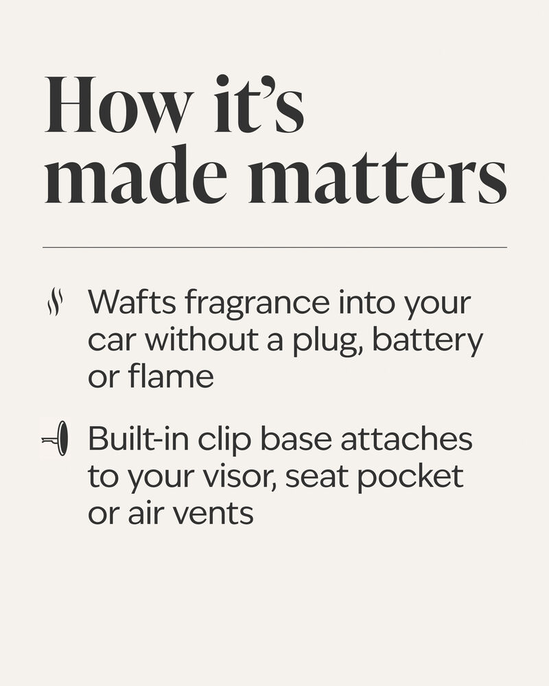 Kẹp Giữ Nước Hoa &Ocirc; T&ocirc; Black Matte Car Fragrance Holder Kẹp Nước Hoa Xe Hơi