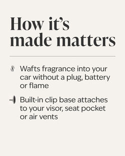 Kẹp Giữ Nước Hoa &Ocirc; T&ocirc; Black Matte Car Fragrance Holder image number null