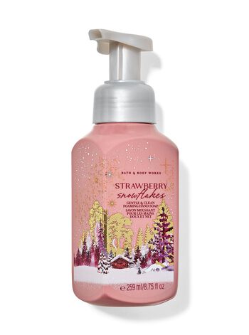 Nước Rửa Tay Tạo Bọt Làm Sạch & Dịu Nhẹ Strawberry Snowflakes Gentle & Clean Foaming Hand Soap Nước Rửa Tay Tạo Bọt