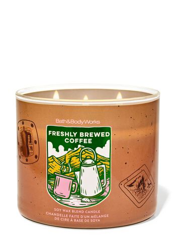Nến 3 Bấc Freshly Brewed Coffee 3-Wick Candle Nến 3 Bấc