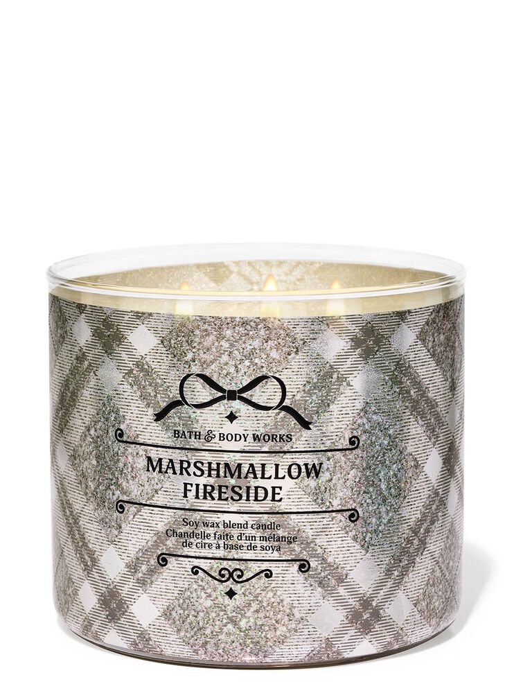 Marshmallow Fireside 3-Wick Candle Nến 3 Bấc