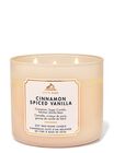 Nến 3 Bấc Cinnamon Spiced Vanilla 3-Wick Candle image number null