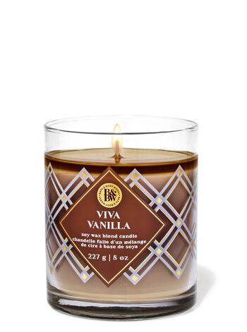 Nến 1 Bấc Viva Vanilla Single Wick Candle Nến 1 Bấc