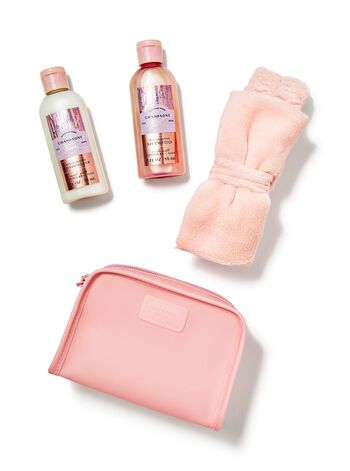 Champagne Toast Women's Travel Hair Set Bộ dụng cụ chăm sóc tóc du lịch cho nữ