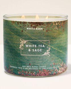 Nến 3 Bấc White Tea & Sage 3-Wick Candle image number null