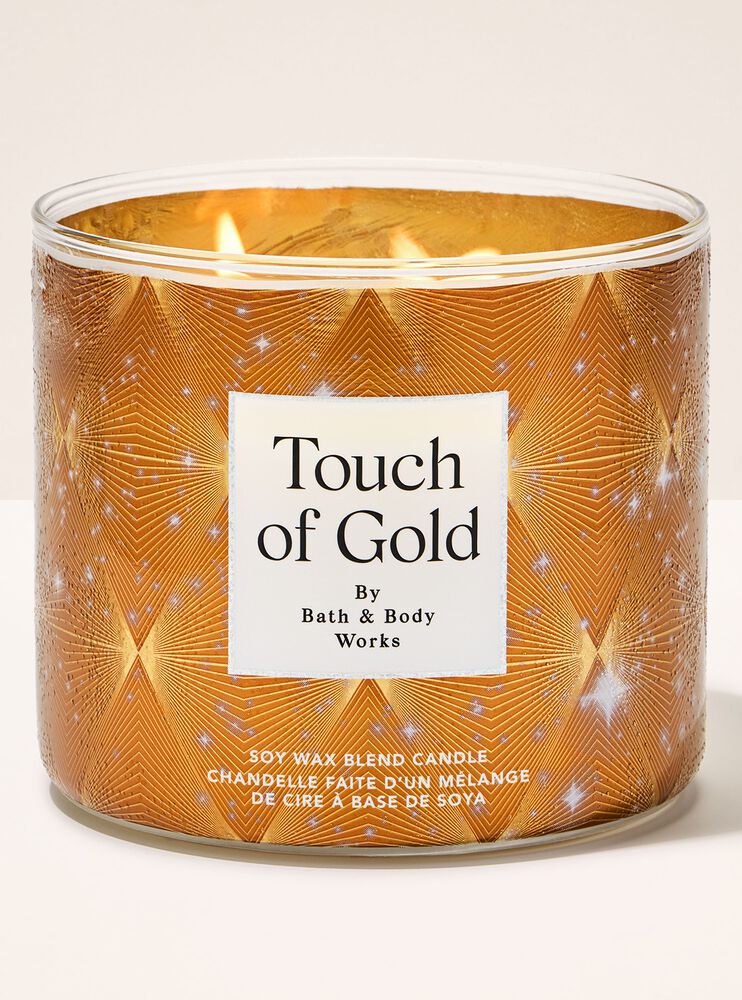 Nến 3 Bấc Touch of Gold 3-Wick Candle 3-Wick Candle