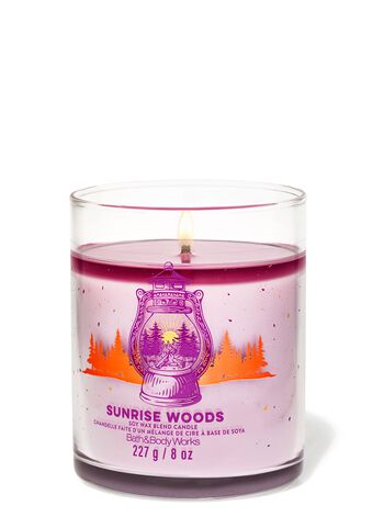 Nến 1 Bấc Sunrise Woods Single Wick Candle Nến 1 Bấc