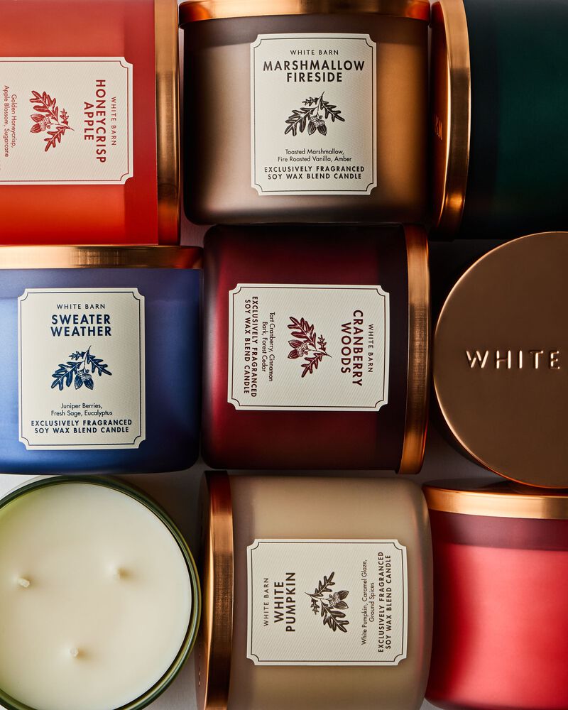 Nến 3 Bấc Cranberry Woods 3-Wick Candle 3-Wick Candle