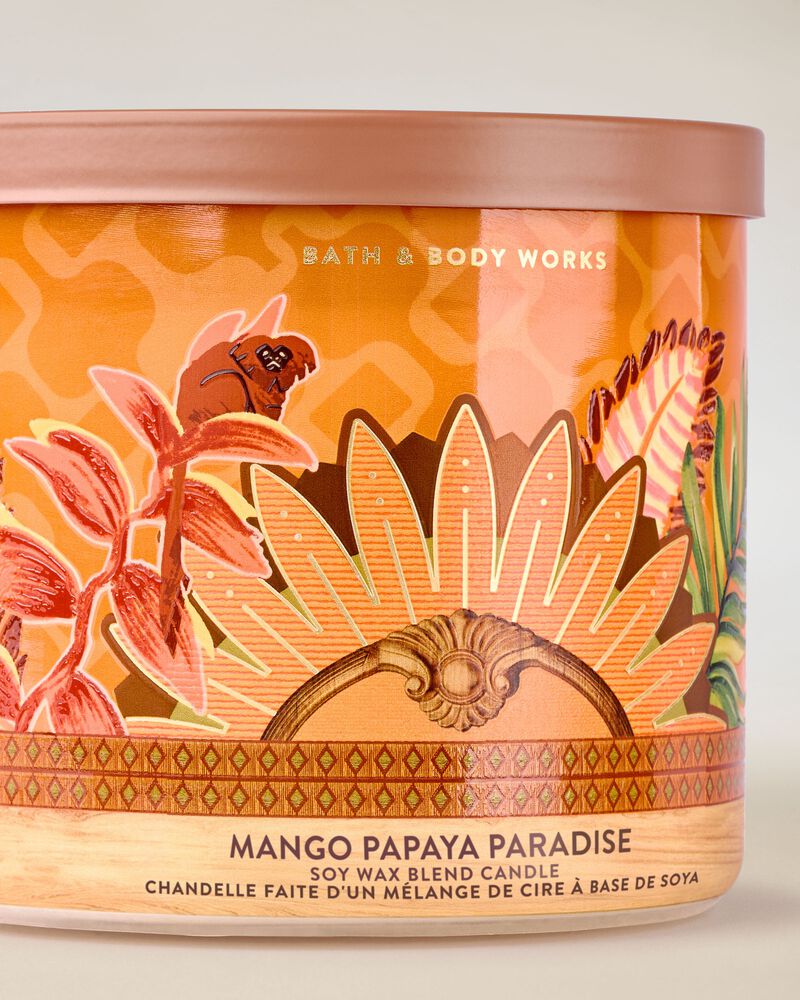 Nến 3 Bấc Mango Papaya Paradise 3-Wick Candle 3-Wick Candle