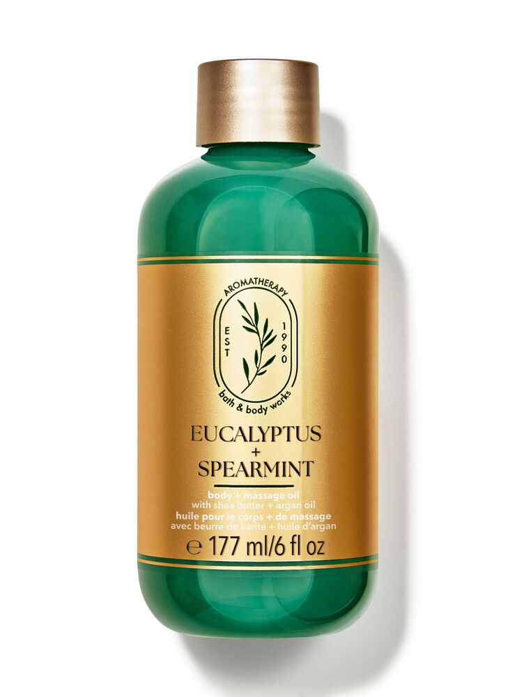 Dầu Massage v&agrave; Dưỡng Thể Eucalyptus Spearmint Body and Massage Oil Body and Massage Oil