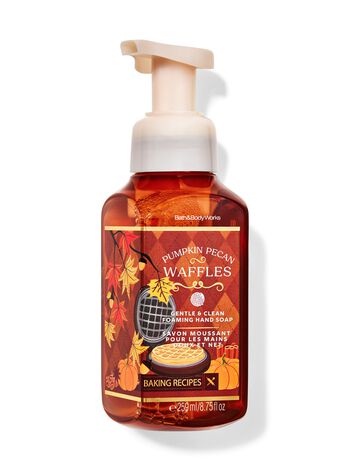 Pumpkin Pecan Waffles Gentle & Clean Foaming Hand Soap X&agrave; Ph&ograve;ng Rửa Tay L&agrave;m Sạch Tạo Bọt Dịu Nhẹ