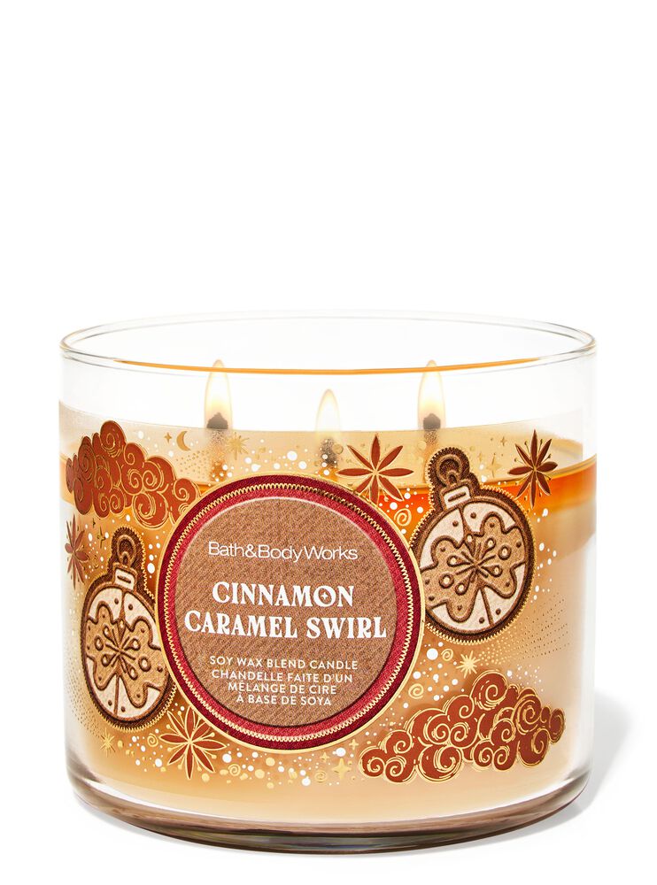Cinnamon Caramel Swirl 3-Wick Candle 3-Wick Candle