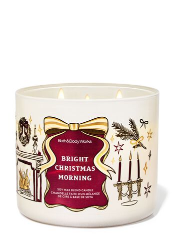 Nến 3 Bấc Bright Christmas Morning 3-Wick Candle 3-Wick Candle