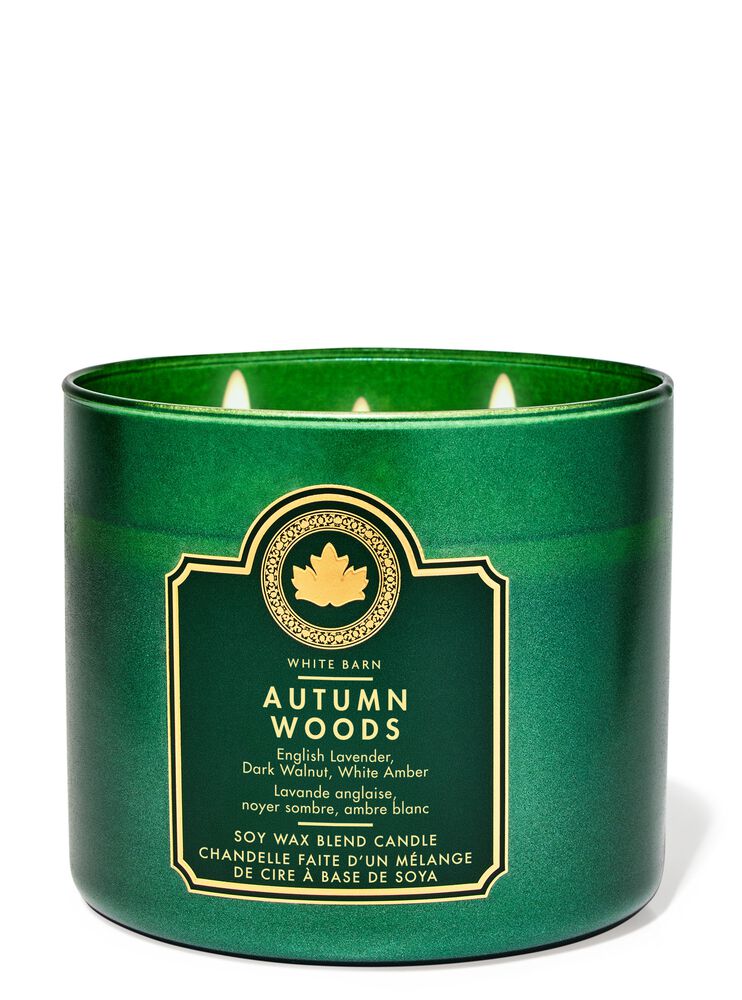 Autumn Woods 3-Wick Candle Nến 3 Bấc