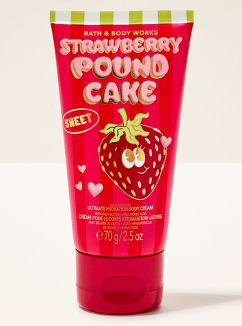 Strawberry Pound Cake Travel Size Ultimate Hydration Body Cream Travel Size Ultimate Hydration Body Cream