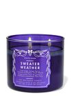 Nến 3 Bấc Sweater Weather 3-Wick Candle image number null