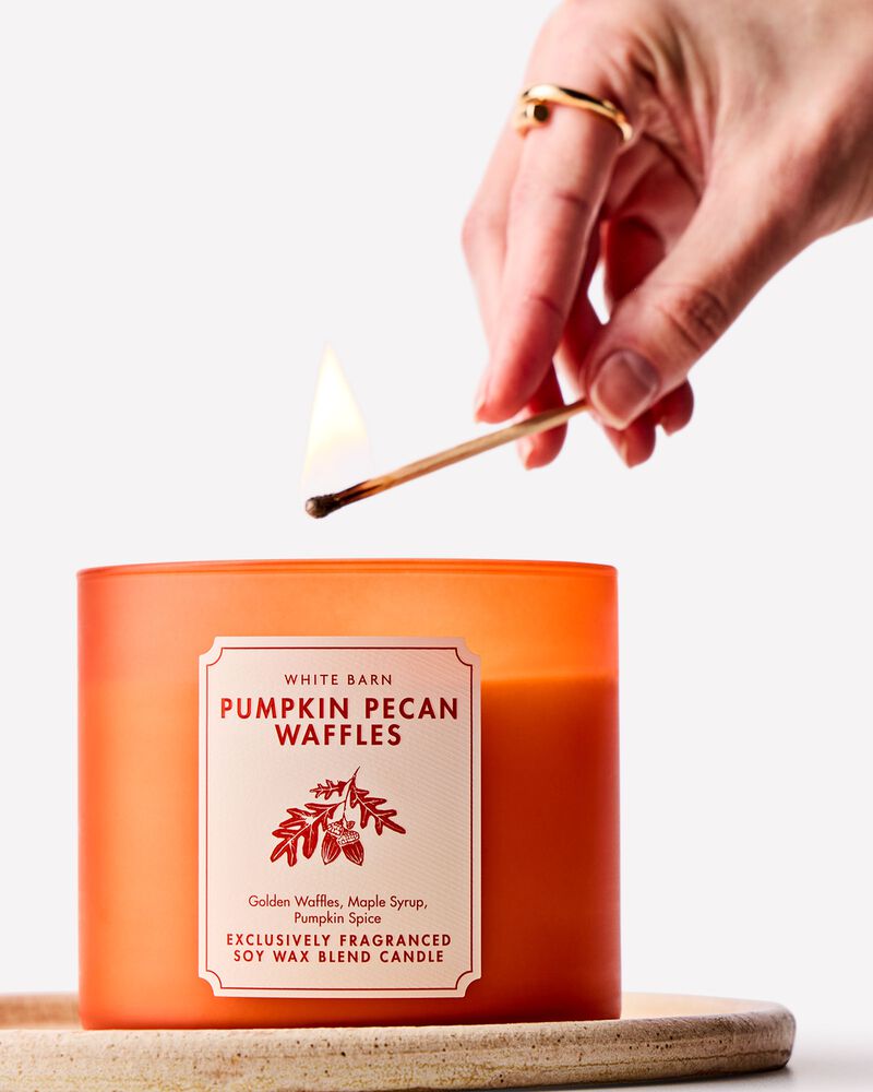 Nến 3 Bấc Pumpkin Pecan Waffles 3-Wick Candle 3-Wick Candle