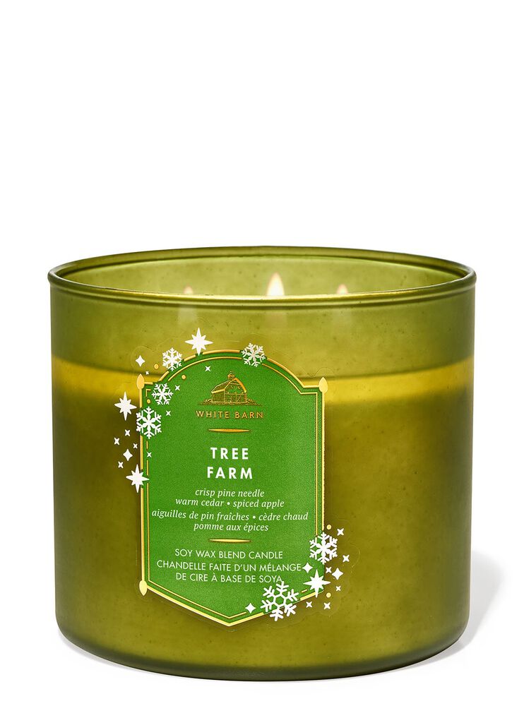 Nến 3 Bấc Tree Farm 3-Wick Candle Nến 3 Bấc