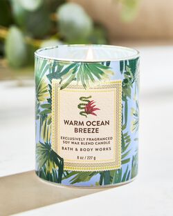 Nến 1 Bấc Warm Ocean Breeze Single Wick Candle image number null