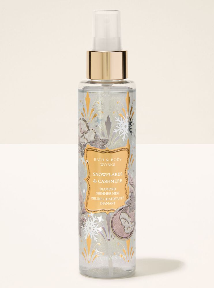 Xịt Thơm Nhũ Kim Cương Snowflakes & Cashmere Diamond Shimmer Mist Diamond Shimmer Mist