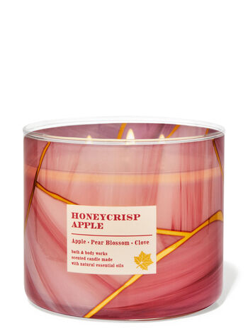 Honeycrisp Apple 3-Wick Candle Nến 3 tim