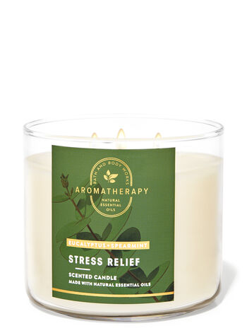Eucalyptus Spearmint 3-Wick Candle Nến 3 tim Eucalyptus Spearmint 3-Wick Candle