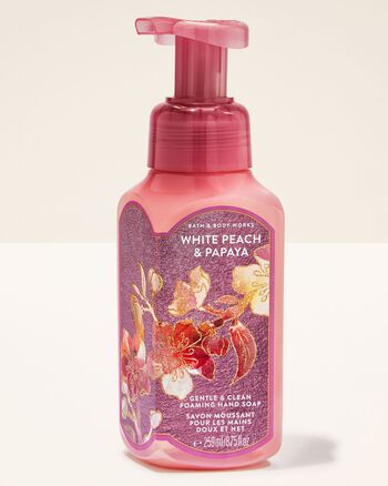 Nước Rửa Tay Tạo Bọt White Peach & Papaya Gentle & Clean Foaming Hand Soap Gentle & Clean Foaming Hand Soap