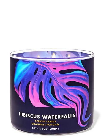 Nến 3 Bấc Hibiscus Waterfalls 3-Wick Candle Nến 3 Bấc
