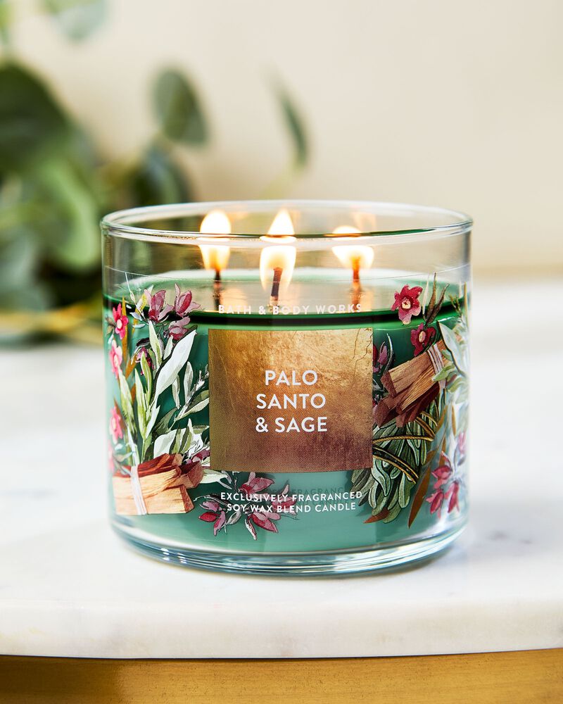 Nến 3 Bấc Palo Santo & Sage 3-Wick Candle 3-Wick Candle