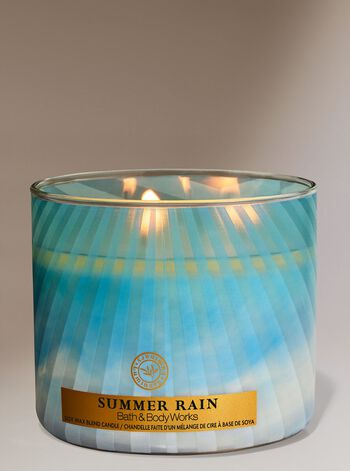 Nến 3 Bấc Summer Rain 3-Wick Candle Nến 3 Bấc