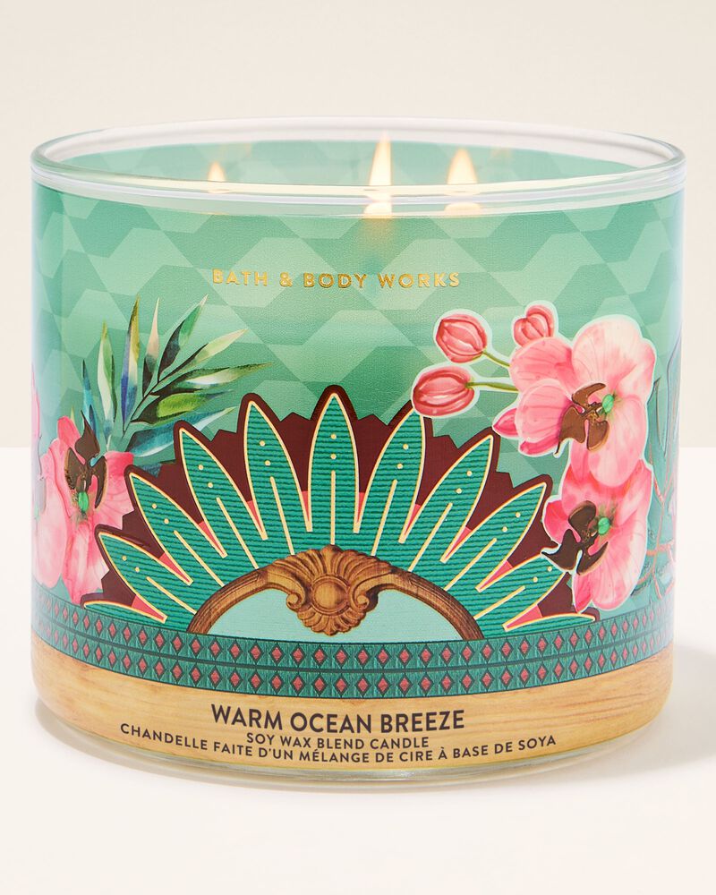 Nến 3 Bấc Warm Ocean Breeze 3-Wick Candle 3-Wick Candle