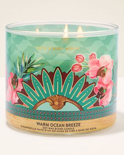 Nến 3 Bấc Warm Ocean Breeze 3-Wick Candle image number null