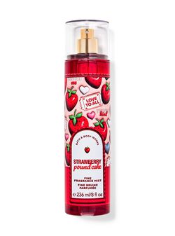 Xịt thơm toàn thân Strawberry Pound Cake Fine Fragrance Mist