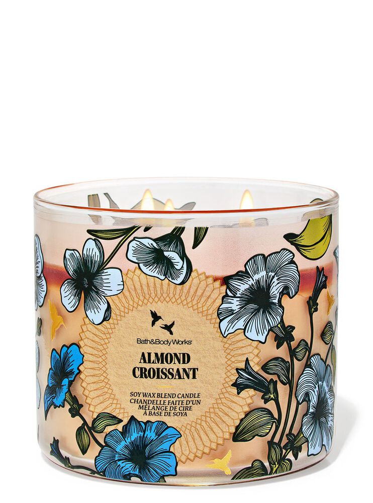 Nến 3 Bấc Almond Croissant 3-Wick Candle Nến 3 Bấc