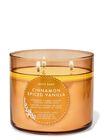 Nến 3 Bấc Cinnamon Spiced Vanilla 3-Wick Candle image number null