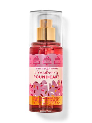 Strawberry Pound Cake Travel Size Fine Fragrance Mist Xịt thơm toàn thân mini