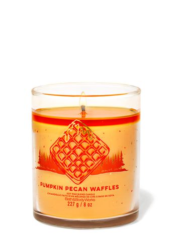 Pumpkin Pecan Waffles Signature Single Wick Candle Nến 1 Bấc