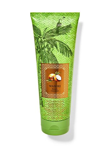 Kem Dưỡng Thể Cấp Ẩm Tối Ưu Waikiki Beach Coconut Ulbấcate Hydration Body Cream Kem Dưỡng Thể