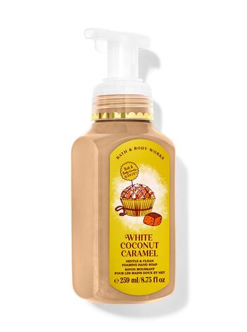 Nước Rửa Tay Tạo Bọt L&agrave;m Sạch & Dịu Nhẹ White Coconut Caramel Gentle & Clean Foaming Hand Soap Nước Rửa Tay Tạo Bọt Dạng Hộp