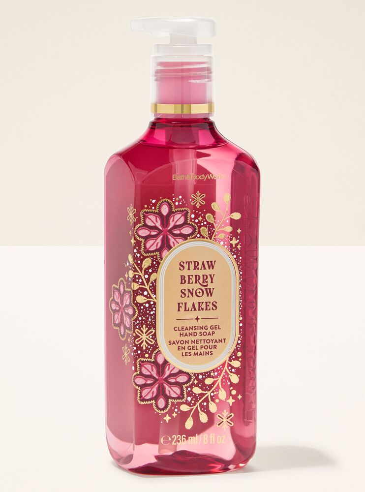 Strawberry Snowflakes Cleansing Gel Hand Soap Cleansing Gel Hand Soap