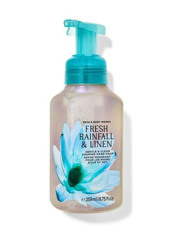 Nước Rửa Tay Tạo Bọt L&agrave;m Sạch & Dịu Nhẹ Fresh Rainfall & Linen Gentle & Clean Foaming Hand Soap Nước Rửa Tay Tạo Bọt