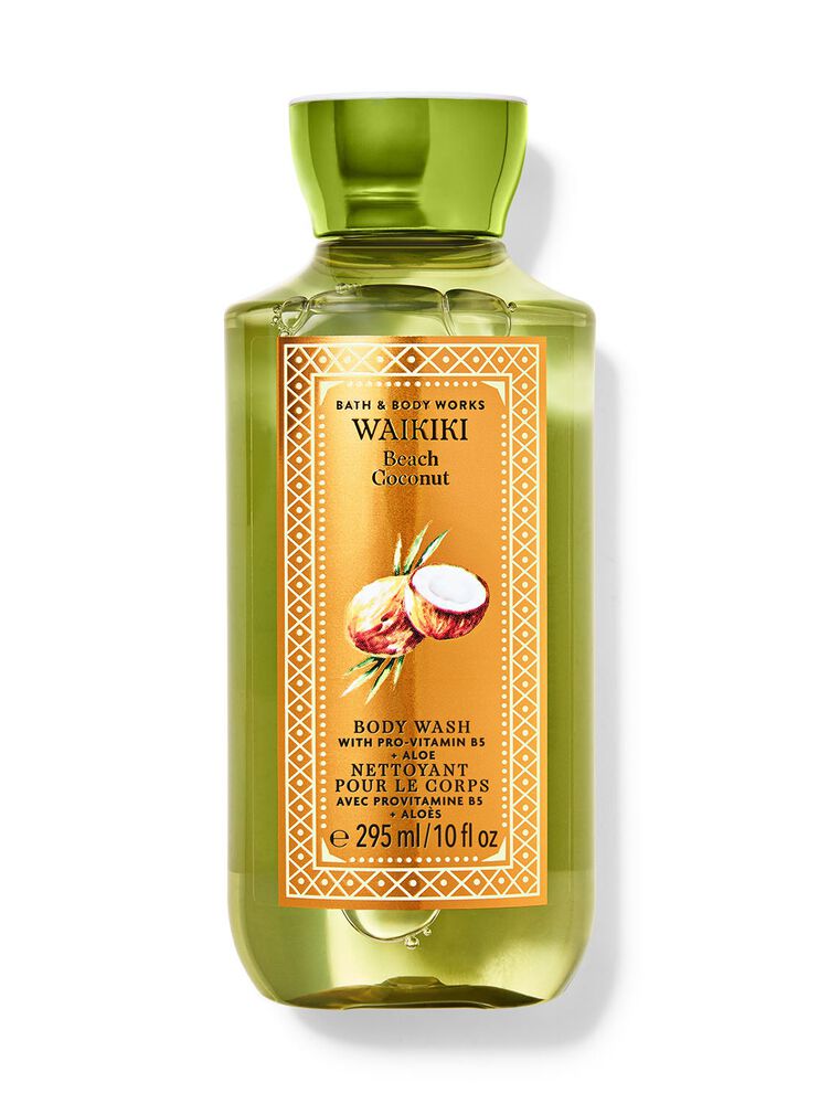 Sữa Tắm Waikiki Beach Coconut Body Wash Sữa Tắm & Gel Tắm
