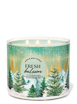Fresh Balsam 3-Wick Candle