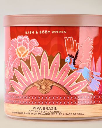 Nến 3 Bấc Viva Brazil 3-Wick Candle 3-Wick Candle
