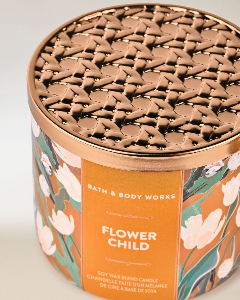Nến 3 Bấc Flowerchild 3-Wick Candle 3-Wick Candle