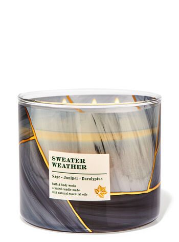 Sweater Weather 3-Wick Candle Nến 3 tim Sweater Weather 3-Wick Candle