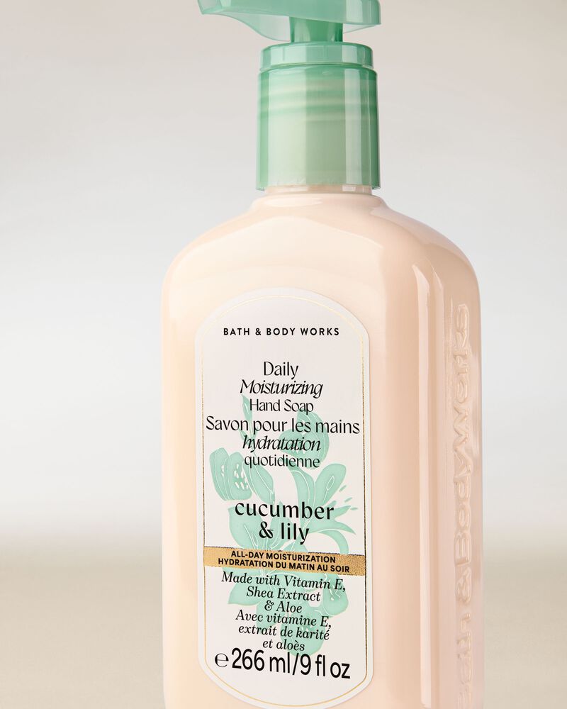 Nước Rửa Tay Dưỡng Ẩm Cucumber & Lily Daily Moisturizing Hand Soap Daily Moisturizing Hand Soap
