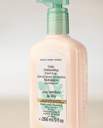 Nước Rửa Tay Dưỡng Ẩm Cucumber & Lily Daily Moisturizing Hand Soap Daily Moisturizing Hand Soap